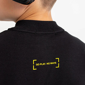 Костюм с бомбером MIZA, черный